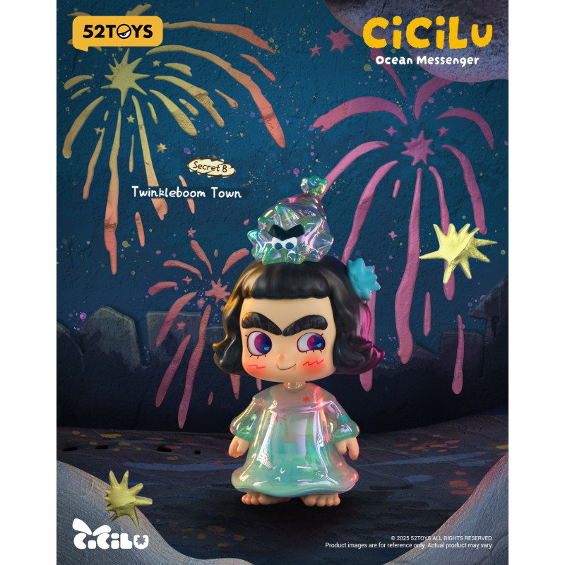 Figurine Blind Box CiCiLu Ocean Messenger Series PVC/ABS 52TOYS - 8-10 cm · Smarty Paris
